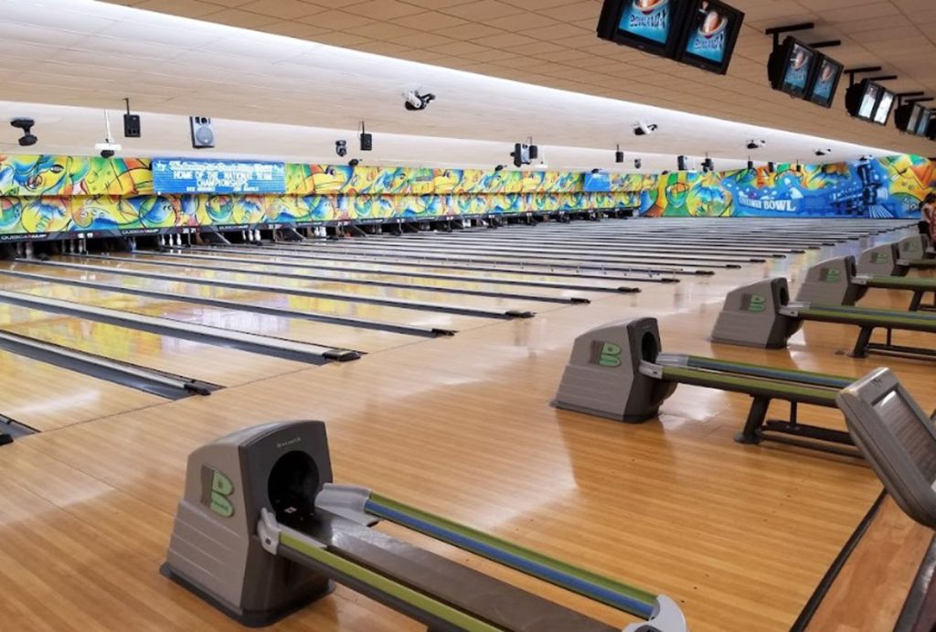 bowling lanes